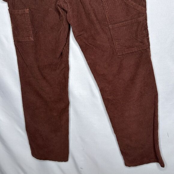 PacSun Men’s Brown Loose Fit Trouser Corduroy pants. Size Small. - Picture 7 of 12
